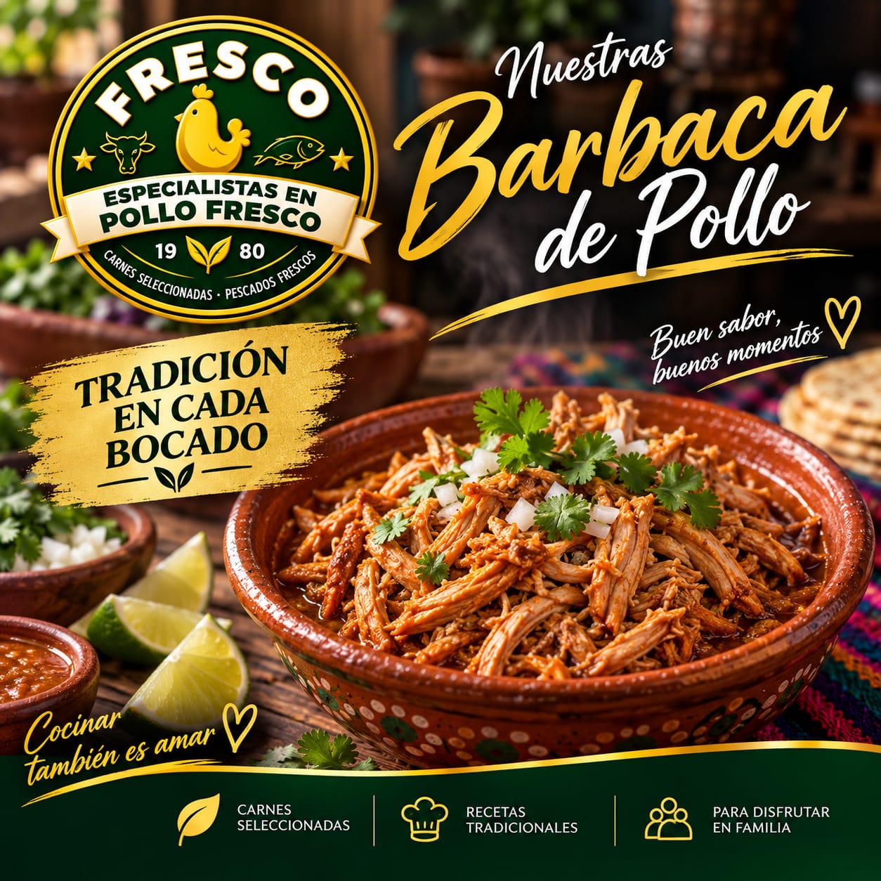 Barbacoa de pollo